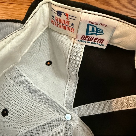 Vtg New York Yankees 1998 World Series Champions Hat Snapback New Era MLB - Picture 7 of 7